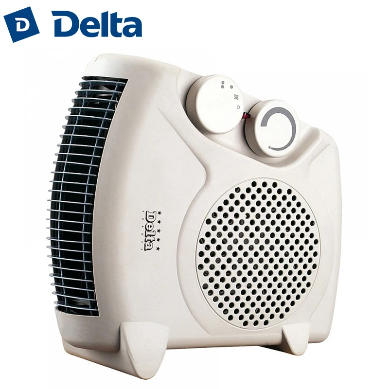 Тепловентилятор DELTA D-901/1, 2000 Вт, корпус из термостойкого пластика, световой индикатор работы, два режима нагрева, холодный обдув, регулировка температуры нагрева, защита от перегрева