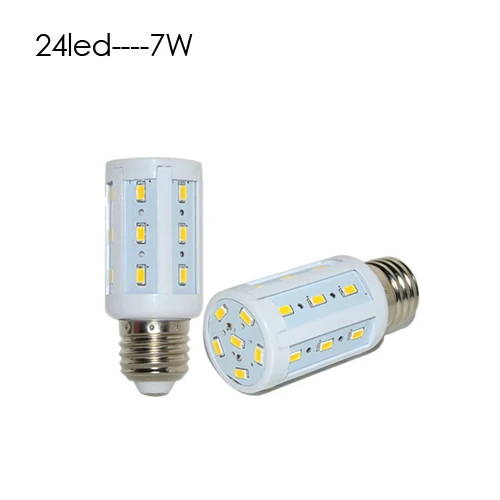 Лампочка Светодиодный лампа E27 ампулы 220V E27 SMD5730 светодиодный кукурузный свет фар для Светодиодный E27 7 Вт, 12 Вт, 15 Вт, 25 Вт, 30 Вт, 40 Вт, 50 Вт, ручная сборка, 5 шт./лот