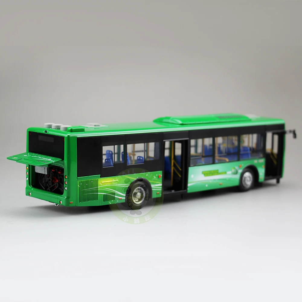 1/42 масштабная модель автобуса Китай YuTong Городской автобус ZK6125CHEVPG4 литая модель автомобиля автобус игрушки подарки