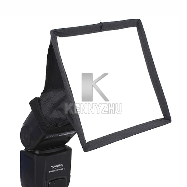 20 шт./лот Универсальный 15x17 см Speedlite фонарик Softbox диффузор флэш софтбокс для Камера Canon Nikon sony