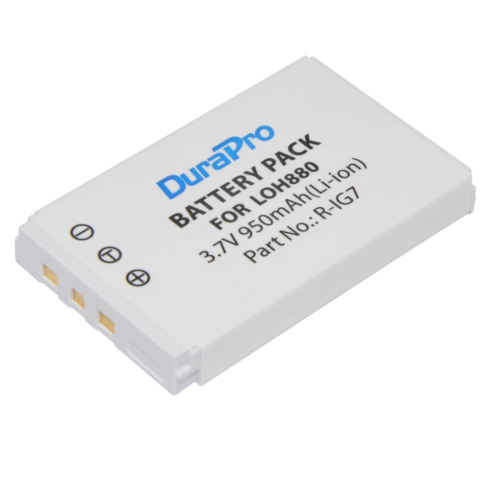 DuraPro 1 Pc 3.7V R IG7 Battery Rechargeable for LOH880 Logitech