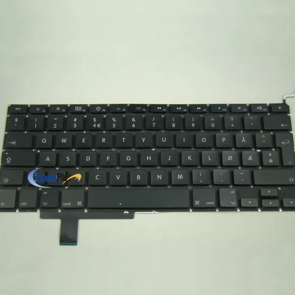 Фирменная Новинка для Apple MacBook Pro 1" Unibody A1297 датский клавиатуры Черный