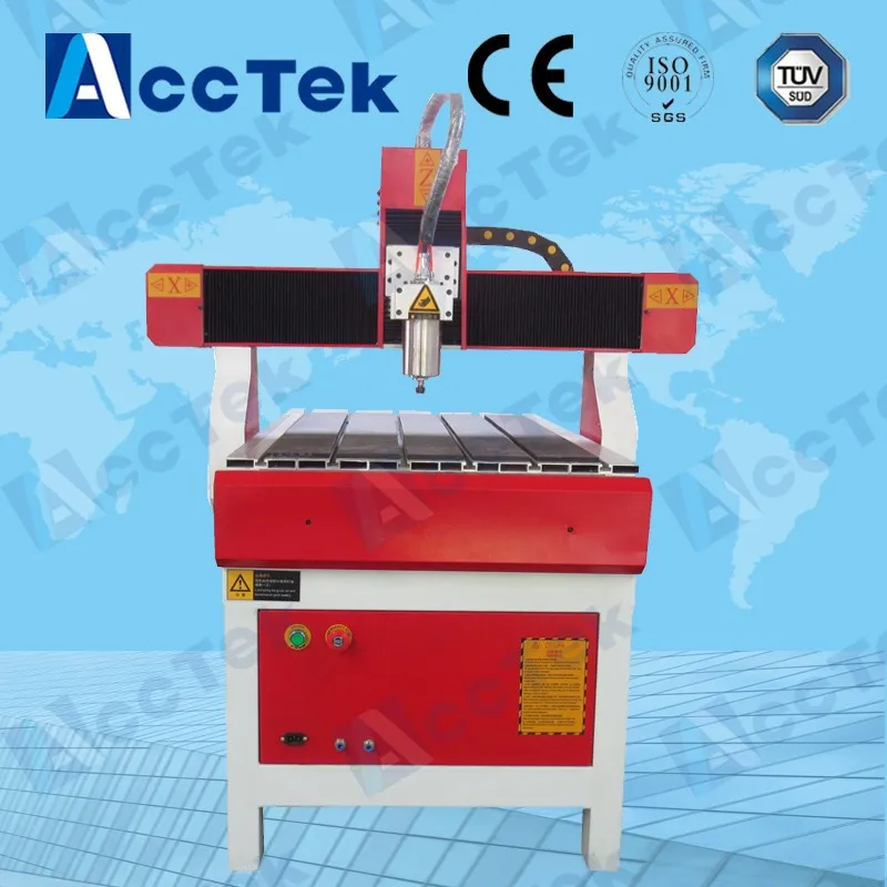 Acctek high quality cnc wood carving machine  6040/6090/6012 cnc router china price for wood ,stone,aluminum