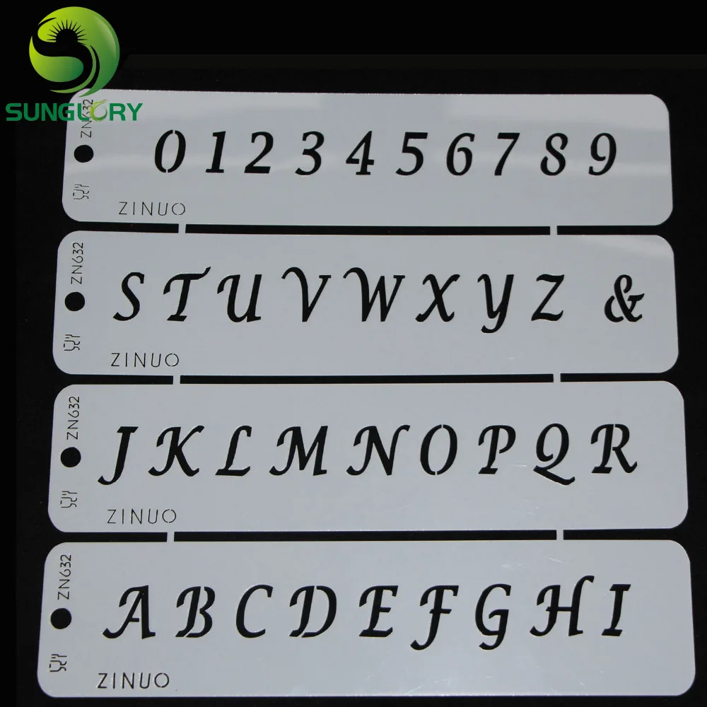 free online letter stencils
