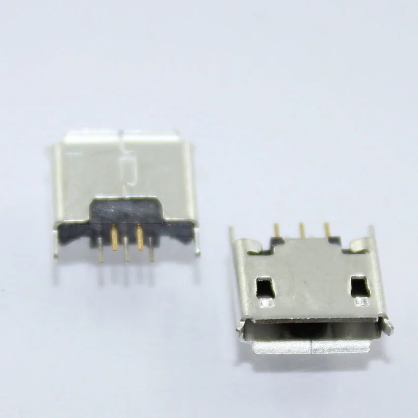 Cltgxdd 10 шт. DIP 5pin Micro USB Jack квадратный порт вертикальный микро данных зарядки гнездо 5pin jack 180 Степень погружения