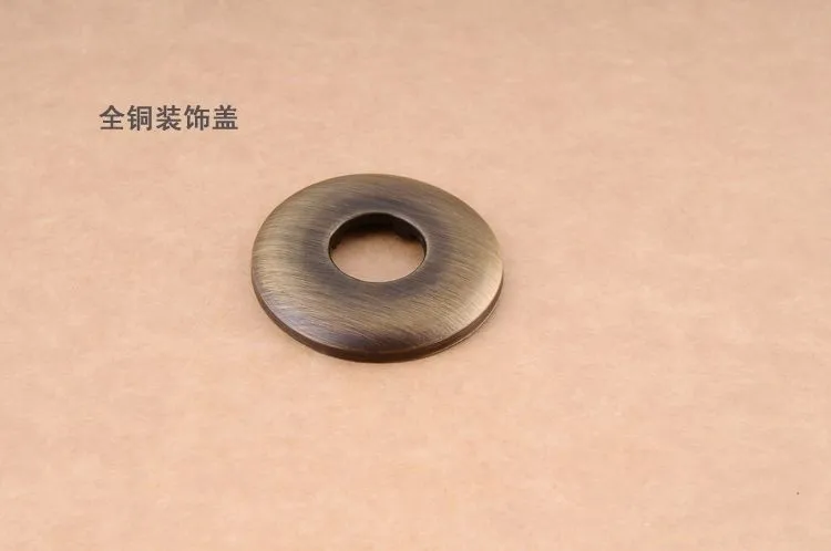 Запчасти для смесителей Водопроводные краны 1/2 "x 1/2" античная латунь Ванная комната угол остановить Клапан холодной и горячей заполнения