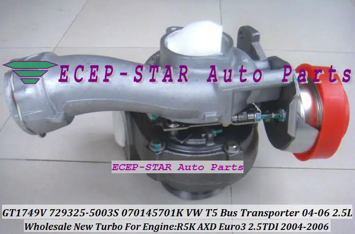 GT1749V 729325-5003S Fit For Volkswagen T5 Bus Transporter 2004- R5K AXD Euro3 2.5TDI TURBINE turbo turbocharger (1)