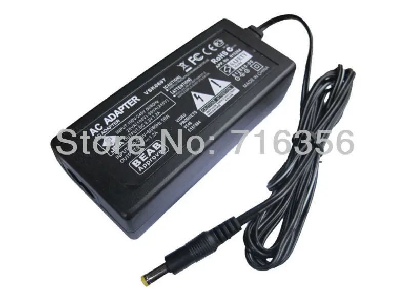 1x cargador para Panasonic vsk-0697 vsk0697