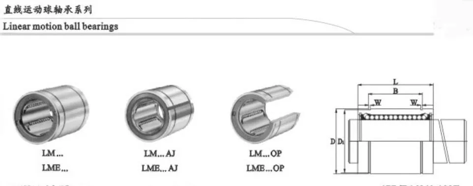 LM13UUOP открытый тип линейный подшипник для ЧПУ 13 мм линейная втулка