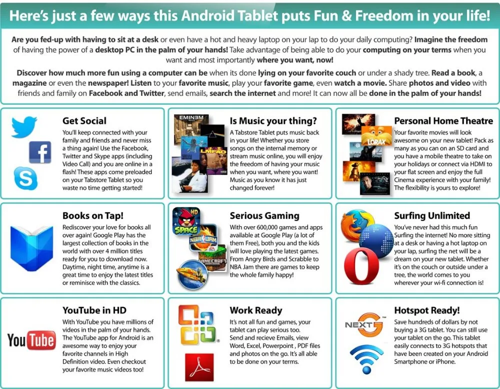 Оптовая продажа-viva Pad 10.1 дюймов Android 4.4 Планшеты 8 г Встроенная память 1 г Оперативная память WI-FI Google Android 4 Планшеты PC емкостный экран e