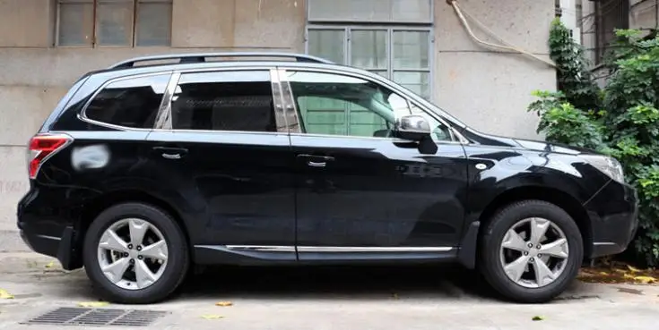 Для Subaru Forester 2013 пластиковые Брызговики