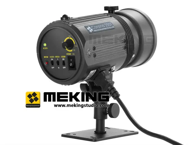 Meking 250 W 250 T 220 V Высококачественная фотостудия стробоскопическая вспышка Corona с моновспышкой профессиональные вспышки