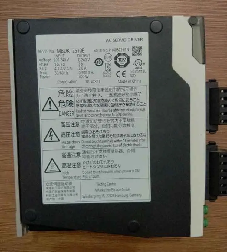 MBDKT2510E ac драйвер сервопривода MBDKT2510E используется элемента и тестирование работы