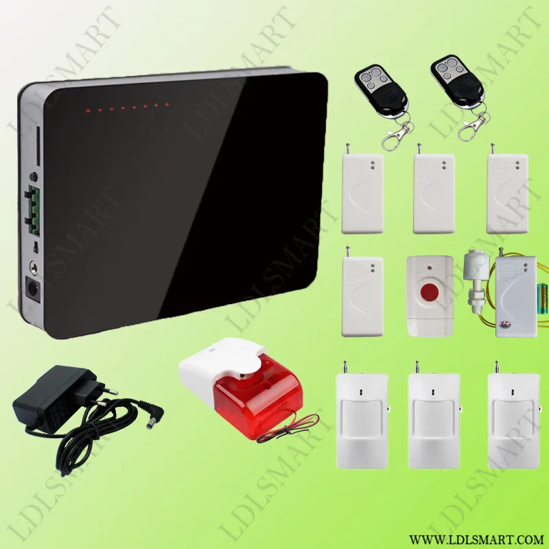 900 1800 1900MHz Wireless GSM Alarm System Home Alarm System with Voice Prompt