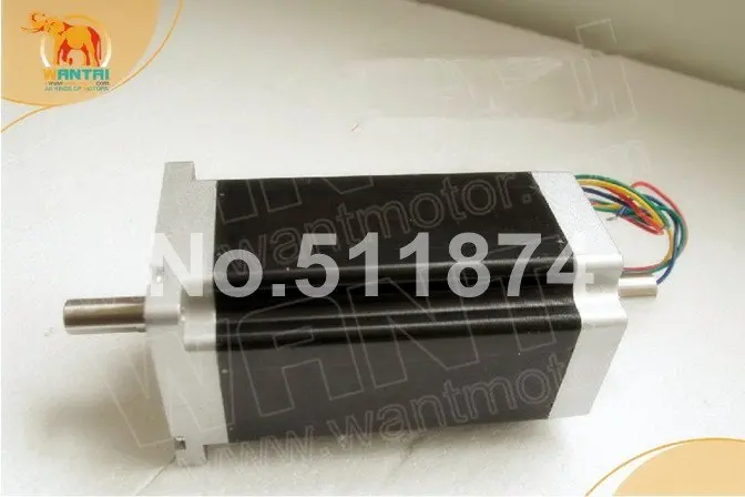 Хорошая цена! ЧПУ Wantai 3 оси Nema34 Степпер Двигатель двойной вал 85bygh450c-012b 1600OZ-IN + драйвера DQ860MA 7.8a 80 В 256 микро