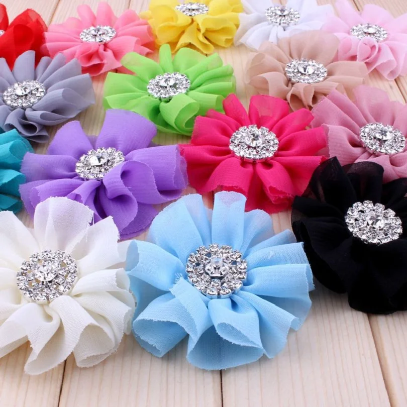 120pcs-lot-65cm-15colors-hair-clips-chiffon-flowers-rhinestone-button-for-girl-hair-accessories-fabric-flowers-for-headbands