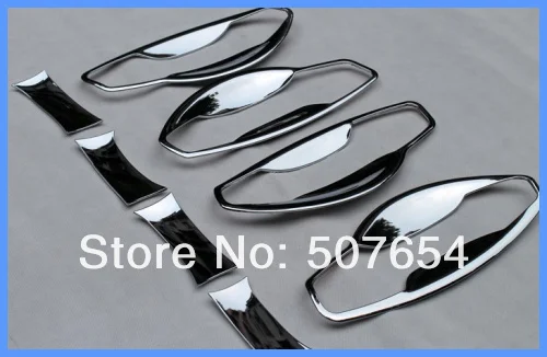 Выше star ABS Chrome 8 шт. дверные ручки обложка+ 8 штук ручка Чаша для Hyunda IX45/сантафе 2013