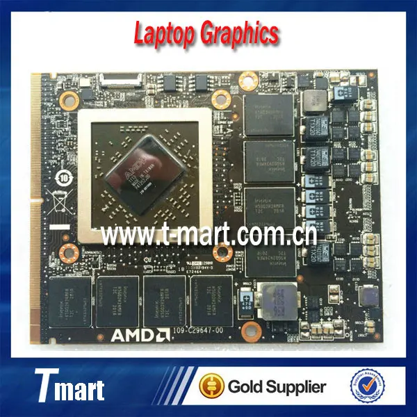 For Dell M17x R2 R3 M18x M6600 AMD HD 6970M 2GB Video Card 216-0811000 V9XKH MXM 3.0 free shipping
