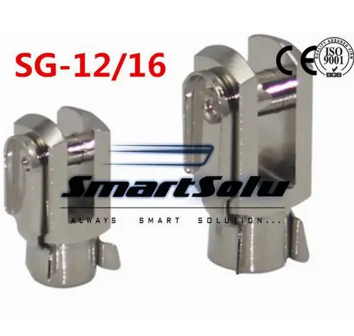 Бесплатная доставка 5 шт./лот SG-12/16 M6X1 ISO6431 цилиндра вложения, Типа Y совместных, и суставов, Y