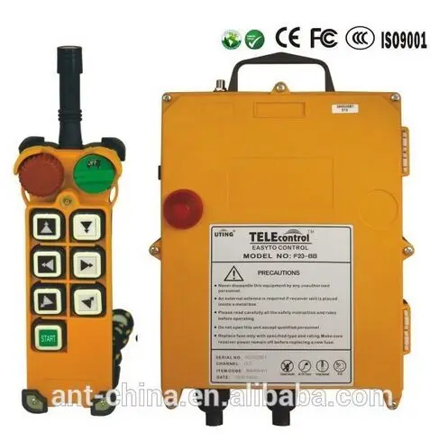 

industrial remote control for bridge crane, wireless crane remote control, control radio remote control F24-6D