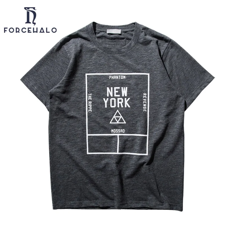 2016 New Fashion Men T Shirt 100% Cotton Tshirt Homme O-Neck Short Sleeve Tops Tees Brand Hip Hop Style | Мужская одежда