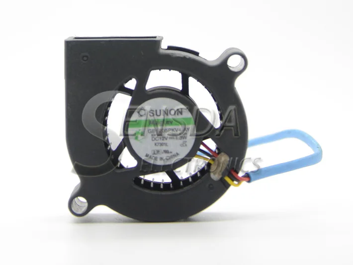 SUNON вентилятор GB1205PKV4-AY 12V 1,3 Вт штепсельная вилка вентилятор 50x50x20 мм 3 провода