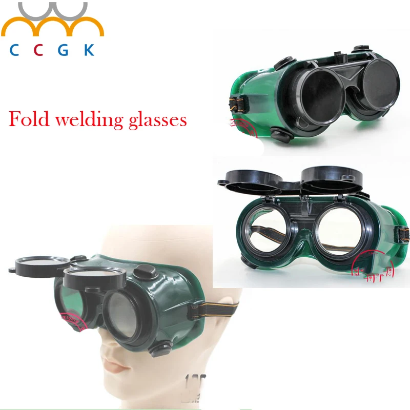 Welding Goggles Cutting Grinding Anti Shock And Flip Up Glasses Lenses Welder Labour Working