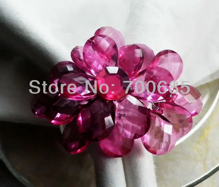 Aliexpress продается бисером свадебные кольца для салфеток