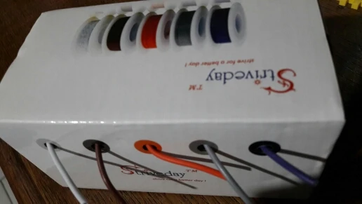 25 m/box 82ft UL 1007 18AWG 5 цветовой гаммы коробка 1/коробка 2 посылка гибкий многожильный электрические провода кабельной линии авиакомпании Медь PCB