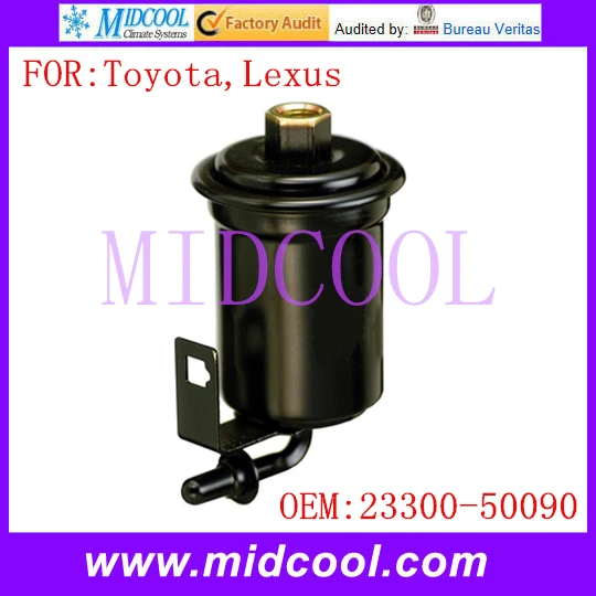 Авто топливный фильтр использования OE no. 23300- 50090 для Toyota Land Cruiser Lexus LX470