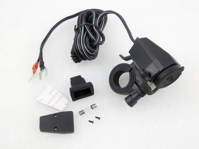 Аксессуары для мотоциклов водонепроницаемый USB прикуриватель розетка переключатель 12 в разъем gps телефон зарядное устройство адаптер питания для Harley