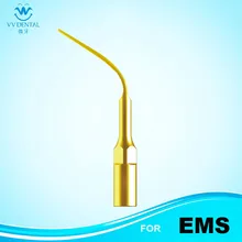 Pe3t ( EMS : PS ), consejos PERIO punta, titanio chapado, DENTAL punta, higiene oral, instrumento dental, equipo dental, cuidado, para blanquear los dientes