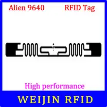 Чужой 9640 UHF RFID сухая инкрустация 860-960 МГц Higgs3 915 м EPC c1g2 ISO18000-6C, может использоваться для RFID тегов и этикеток