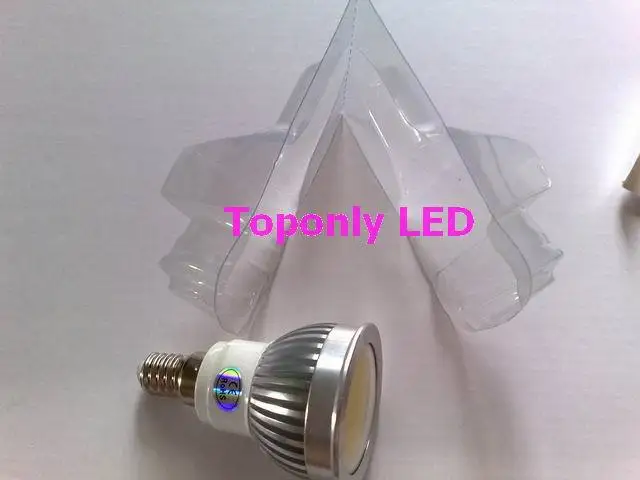 3 Вт COB E14 Spotlight 220 В, цвет белый 250-280lm, гарантия 2 года, 30 шт./лот Оптовая и розничная продажа! FedEx, DHL, EMS бесплатная доставка