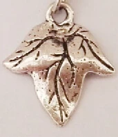 just charm Античное серебро AKA украшение в форме листка для греческие ювелирные изделия - Окраска металла: just charm