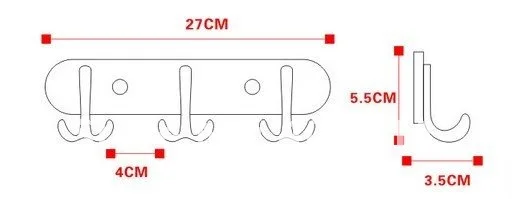 Бесплатная доставка! Латунь двойные крючки. bag Hanger. Вешалка. Спальня крючок. Аксессуары для ванной комнаты (3 крючка) 1 шт./lot.2012new