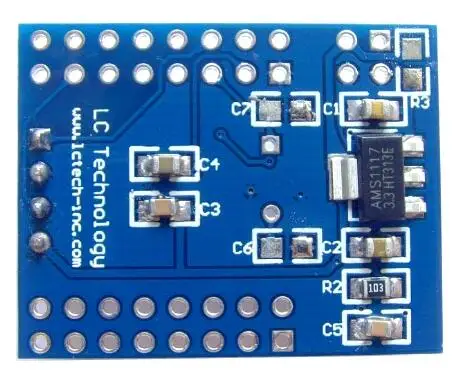 Бесплатная доставка! Базовая плата STM8S103K3T6 STM8/макетная плата/электронный