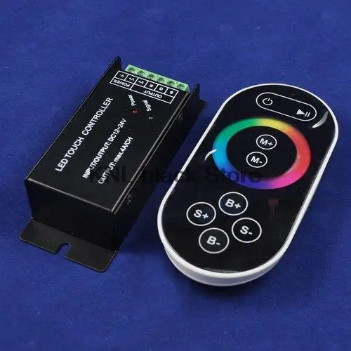 DC12V-24V LED RGB контроллер с 8key сенсорным РФ Пульт дистанционного управления для Светодиодные полосы SMD5050/3528