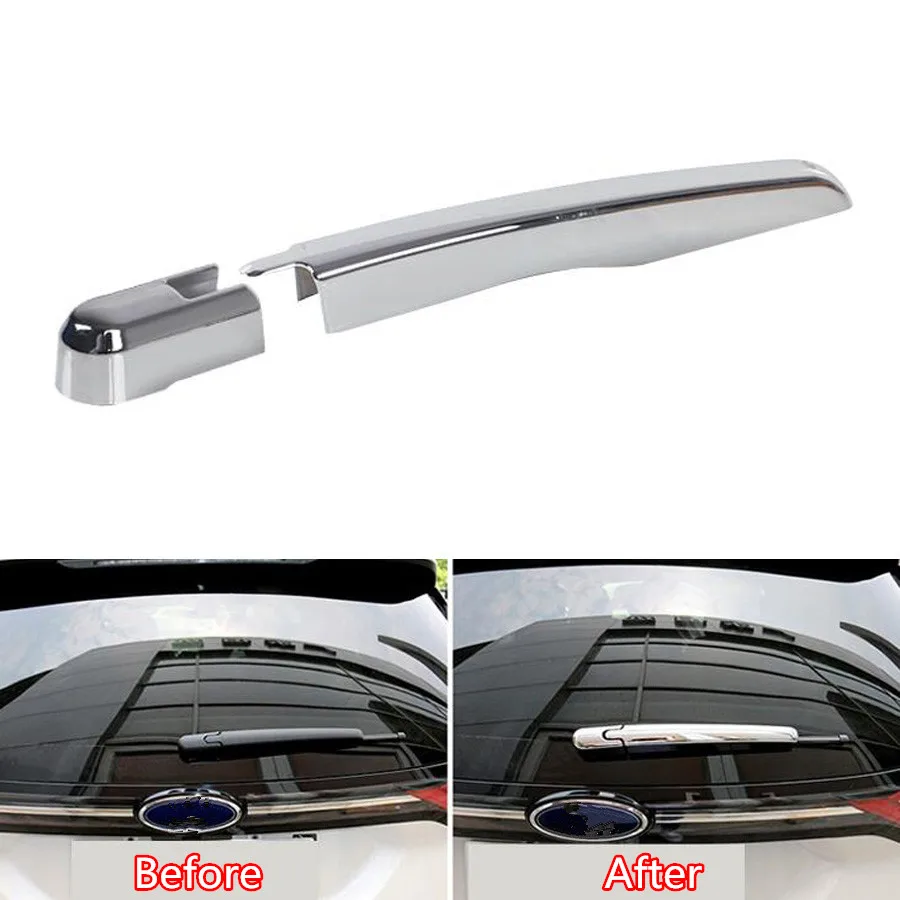 YAQUICKA Auto Car Exterior Accessories Rear Back Rain Wiper Cover Trim