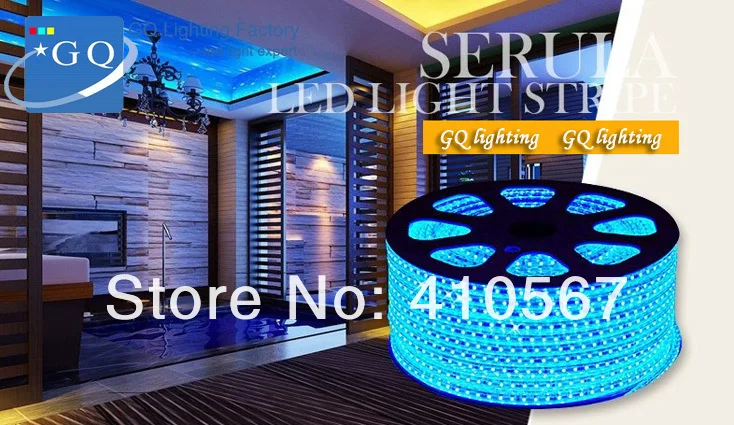 5730LED полосы контактов толкая иглу 220 В 230 В 240 В 60leds высокого напряжения/m