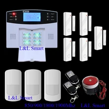 Беспроводная GSM Главная Охранной Сигнализации Клавиатуры Управления Smart Security Сигнализация
