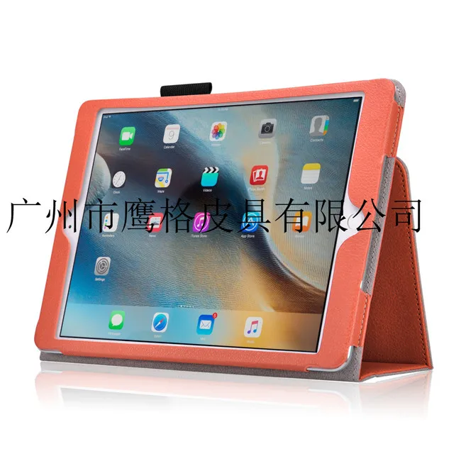 Gligle 200 шт/партия стиль Стенд чехол для Apple iPad Air 2 сна Смарт планшет кожаный чехол - Цвет: orange