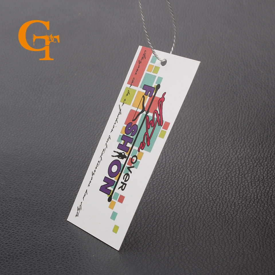 Buy 2016 fashion garment hang tags custom for clothing