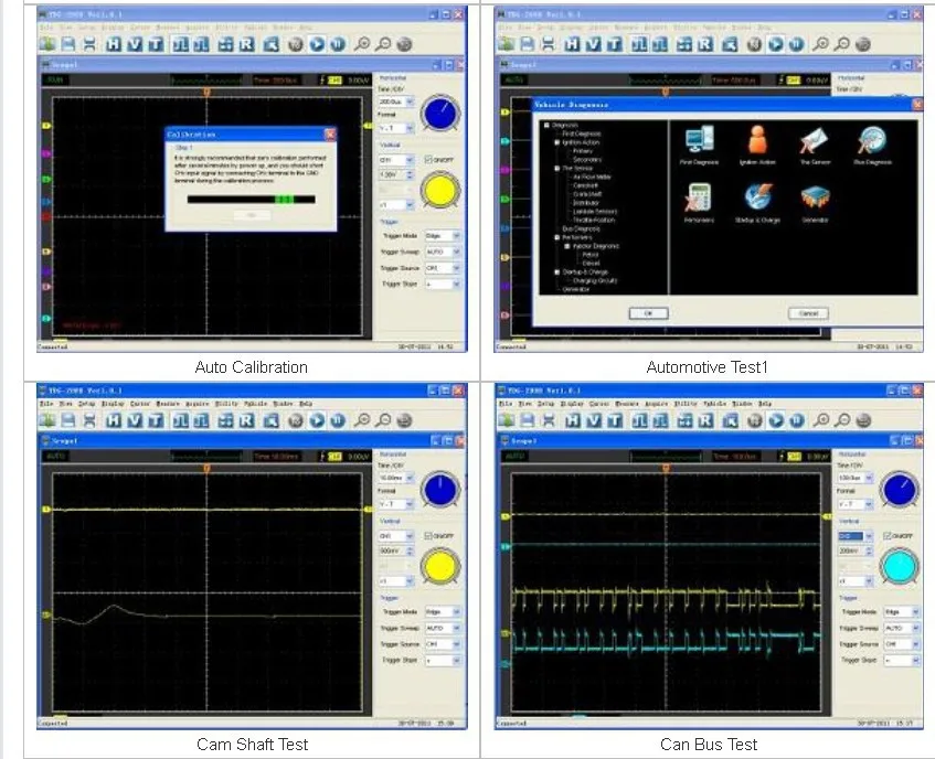 Hantek1008C 8CH USB Автоматическая область/DAQ/8CH Программируемый генератор