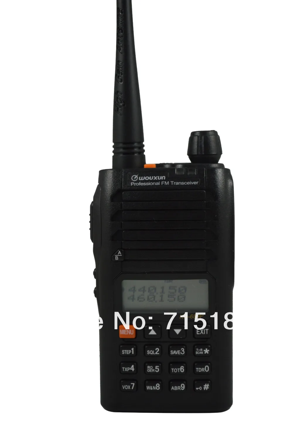 WOUXUN KG-689P UHF 4 Вт 128CH двухчастотный двойной дисплей двойной резервный fm-трансивер с скремблером