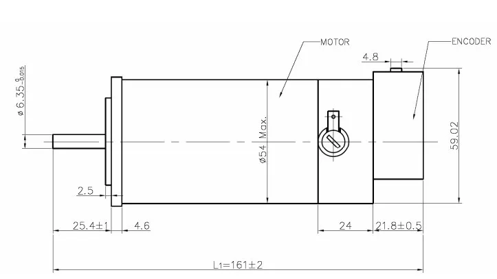 Leadshine CNC Servo Drvie Kit-DCS810 Серводвигатель+ DCM50205D DC щетка сервомоторы# SM366@ SD