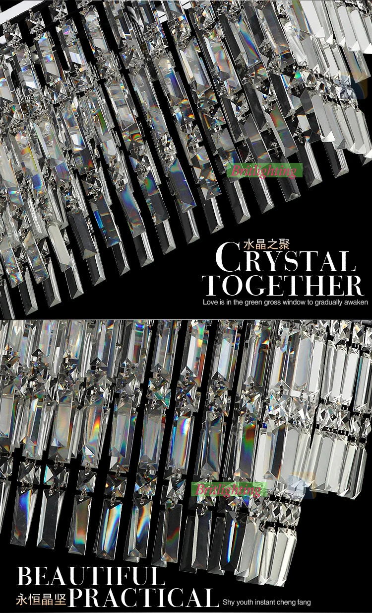 Ресторан Crystal подвесной светильник современной гостиной спальня подвесной светильник Дин номер бар отеля зале светодиодный Хрустальные