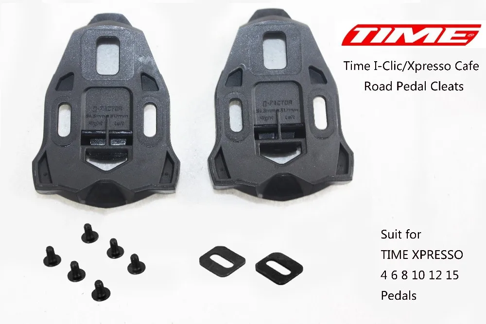 time pedal cleats