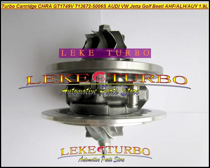 Turbocharger Turbo GT1749V 713672-5006S TURBO CARGRIDGE CHRA FOR AUDI AHF AUY 1.9L 110HP (2)