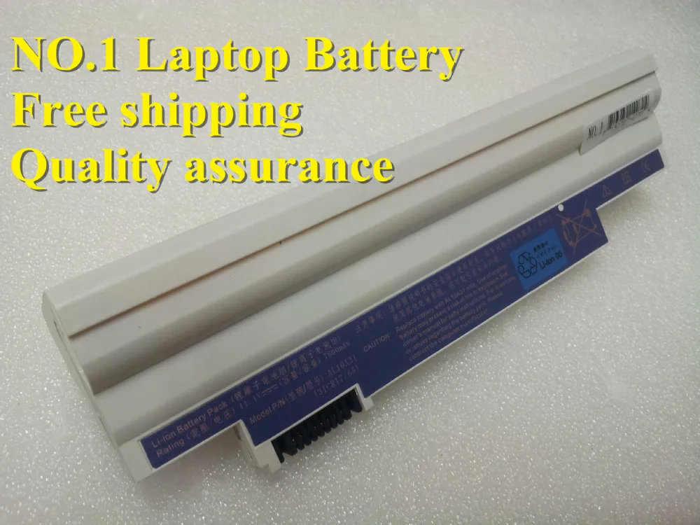 Аккумулятор 7800 мАч для ноутбука acer Aspire One D255 D260 AL10A31 AL10B31 AL10BW AL10G31